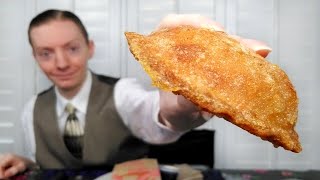 Taco Bell's NEW Cheesy Chicken Crispanada Review!