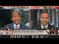 Stephen A. & Max get heated arguing about Kawhi's Game 7 struggles  First Take