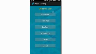 Android Based Universal Ticketing System