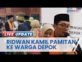 Akan Lengser September 2023, Gubernur Jawa Barat Ridwan Kamil Pamitan ke Warga Depok saat HUT ke-24