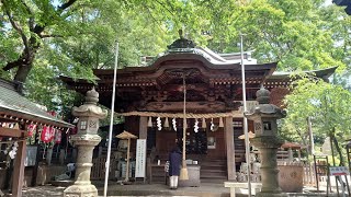 座間神社を歩く