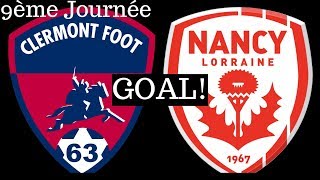 Clermont Foot 63 - Nancy [2-2] (Goal 42') by  Makhtar Gueye