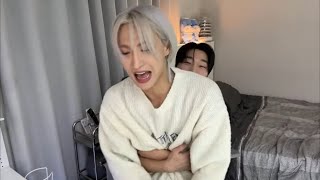 [ENG SUB] 241206 SanHwa bickering during Seonghwa’s Lego live
