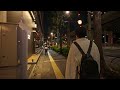 japan evening walk iidabashi to tokyo dome city【4k hdr】