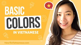 COLORS in Vietnamese with Examples | Learn Vietnamese Vocabulary