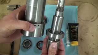 CNC-G0704 #14 Belt Drive Conversion pt2 (Spindle Rebuild)