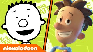 Big Nate Characters: Then vs Now ✏️ | Nickelodeon Cartoon Universe