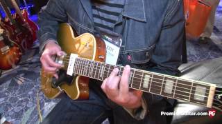 NAMM '14 - Guild Guitars M-75G Aristocrat,  Starfire V and CE-100D Demos