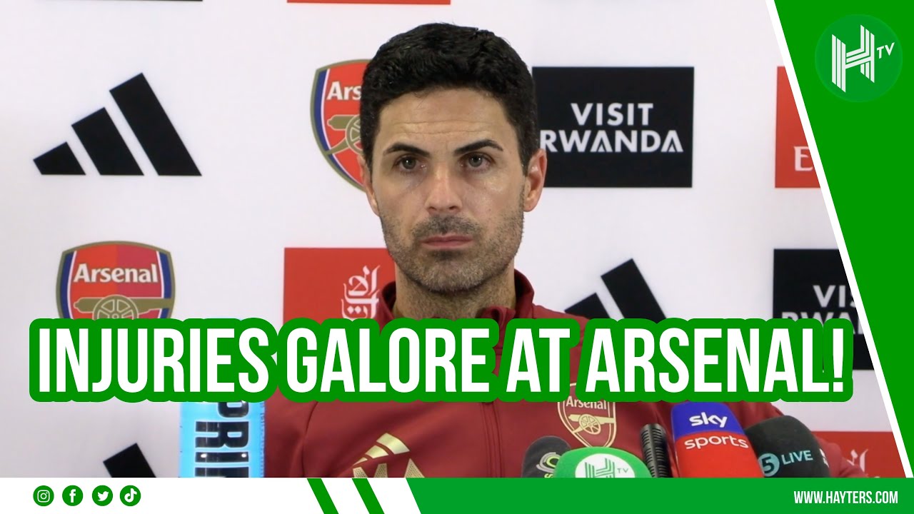 Saka OUT Injured? | Mikel Arteta Confirms Arsenal Injury Woes! - YouTube