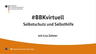 #BBKvirtuell: Selbstschutz und Selbsthilfe