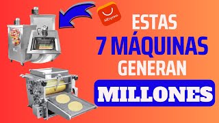 🤑7 MÁQUINAS PARA EMPRENDER que te HARÁN RICO | Máquinas baratas para emprender 🤩