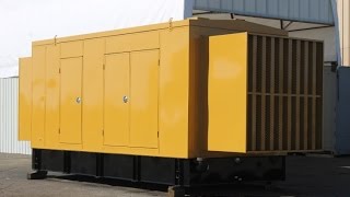 1000 kW Caterpillar Diesel Generator Set – 277/480 V, Low Hour Used 1 MW Genset #87024