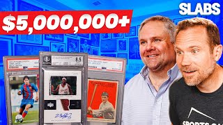 $5,000,000+ Card Collection in a Crazy Man Cave! (MUST SEE) 🔥