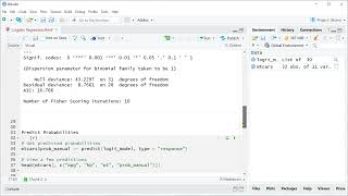 Logistic Regression in R