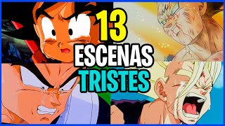 TOP 13 MOMENTOS MÁS TRISTES DE TODO DRAGON BALL!!