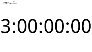 3 Day Countup Timer
