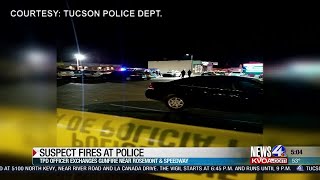 TPD officer exchanges gunfire with suspect