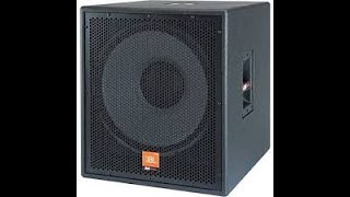 test jbL subwoofer