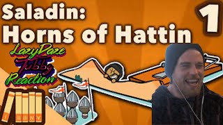 HISTORY FANS REACTION - Saladin & the 3rd Crusade - Horns of Hattin - Extra History - #1
