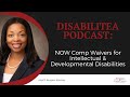 NOW Comp Waivers for Intellectual & Developmental Disabilities: The DisabiliTEA with Anjel Burgess