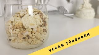 VEGÁN TÚRÓKRÉM | tej- és tojásmentes | Vegán túró készítése házilag