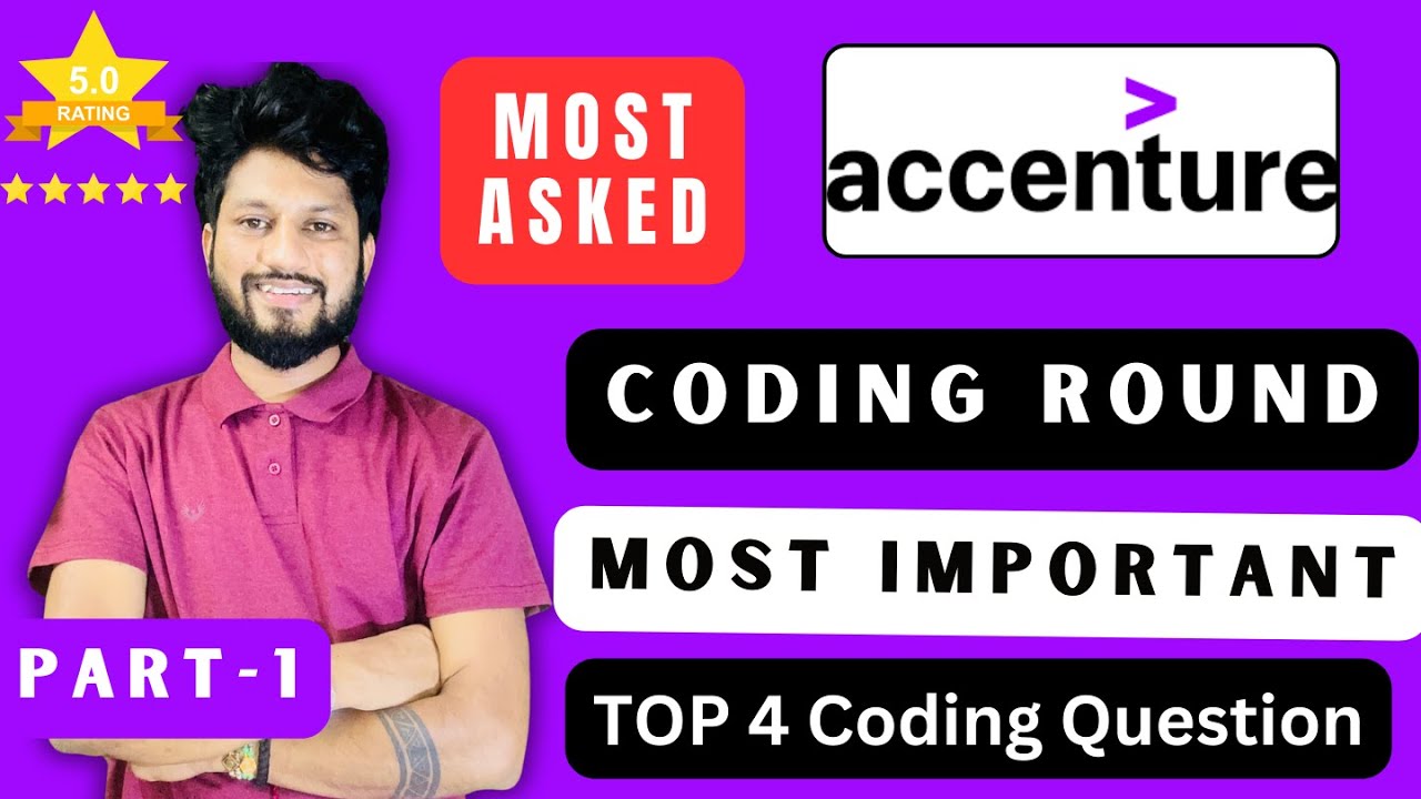 Accenture Coding Round 2025 Batch 4 Actual Problems Solved In C Java