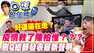 【白導出任務】疫情持續艱困是否救了陳柏惟？刪Q總部發表聲明\