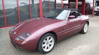 750242 BMW Z1 ROADSTER CABRIO 2.5L 03-91 PURPLE MAGIC-VIOLET 66581KM LHD