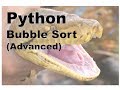 601- Python Bubble Sort, Efficient