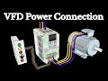 VFD Power Wiring Tutorial | Connect Input Power & Motor to VFD (Step-by-Step Guide)