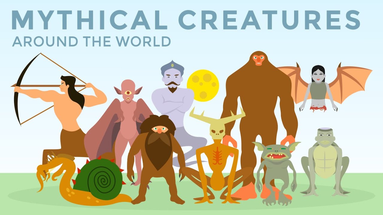Mythical Creatures Around The World Youtube