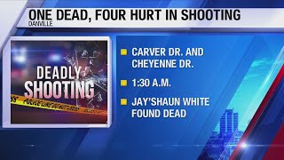 One dead, four hurt in Danville shooting