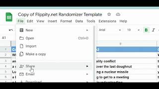 Flippity - Randomizer