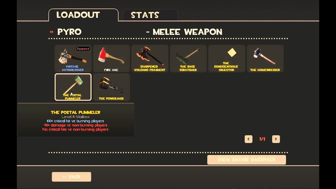 Tf2 Pyro Guide Weapons Youtube