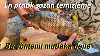 Sazan Balığı Nasıl Temizlenir? Nasıl Pişirilir? How to clean and cook carp.