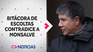 Bitácora de escoltas CONTRADICE A MONSALVE: Los detalles expuestos por Fiscalía que no calzan