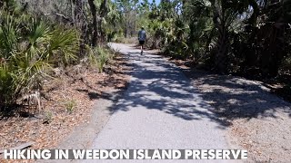 Hiking in Weedon Island Preserve, FL - US Trip 2024