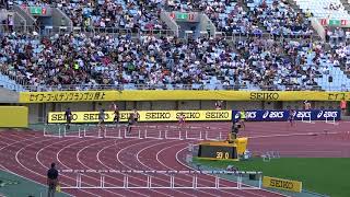 SEIKO GGP2018 OSAKA Men 400m hurdles Takatoshi ABE48.97 安部孝駿 岸本鷹幸 陳 傑 Eric CRAY