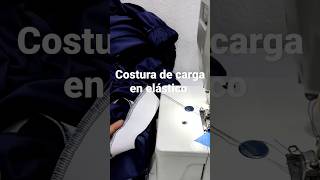 maquina collarette / costura de carga en elástico