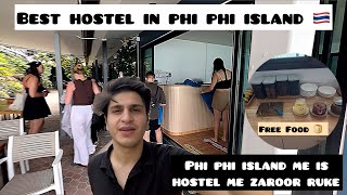 Best hostel in PHI PHI ISLAND 🇹🇭 for solo travelers and backpackers | DEE DEE SEA FRONT | Thailand