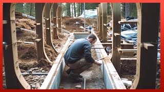 Family Builds Amazing Mountain House in 30 Months | Start to Finish Construction