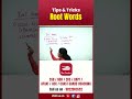 tips u0026 tricks root words the cavalier