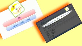 SQL 4 Oracle INSERT into TABLE