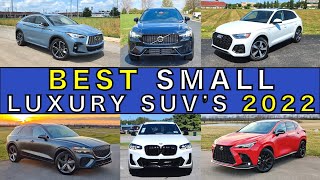 BEST Compact Luxury SUVs for 2022! | Top 10 Reviewed and Ranked!