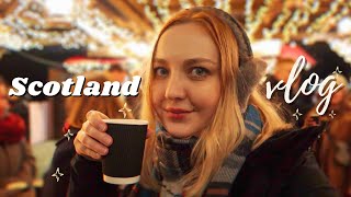 A festive trip to EDINBURGH | Islander Workshop | SCOTLAND vlog