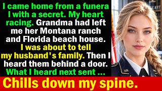 I Came Home From Grandma's Funeral With A Secret—Then I Heard Husband's Family Plan