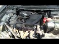 Nissan QR25DE 2.5L Inline4 16 Valve  Gas Regular Unleaded motor sound of 2015 Rogue Select S JN8A...