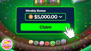 WEEKLY BONUS VS FIRST PERSON BLACKJACK!