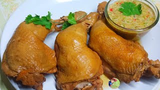 ไก่ต้มน้ำปลาเคล็ดลับต้มยังไงให้ เนื้อไก่นุ่มๆหนังสวยไม่เละมาพร้อมกับน้ำจิ้มรสเด็ด