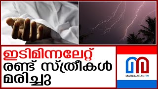 ഇടിമിന്നലേറ്റ് തൊഴിലുറപ്പ് തൊഴിലാളികൾ മരിച്ചു   I   Lightning kollam